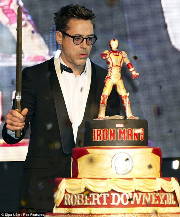 ★アイアンマン･バースディケーキ for RDJ 1