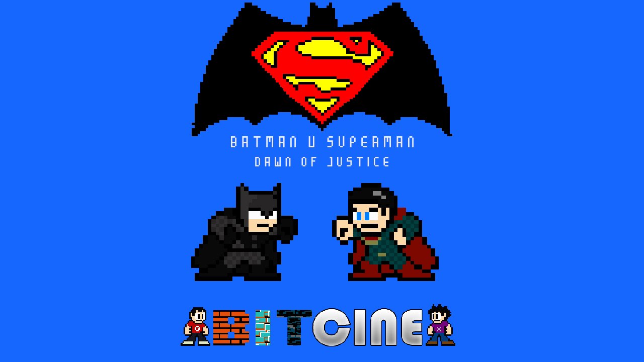 ★ Batman vs. Superman 8-Bit Version 1